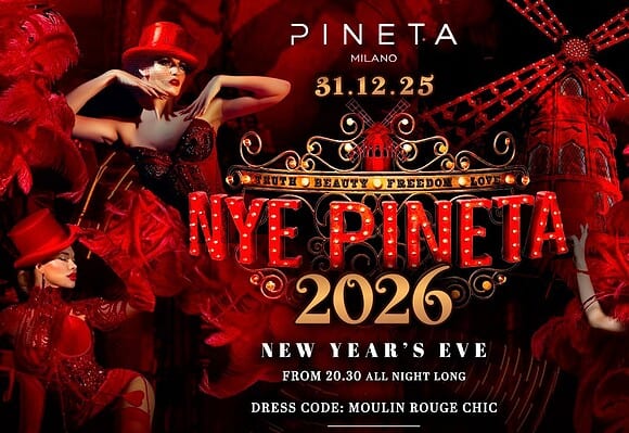 CAPODANNO PINETA MILANO 2026 info e prenotazioni